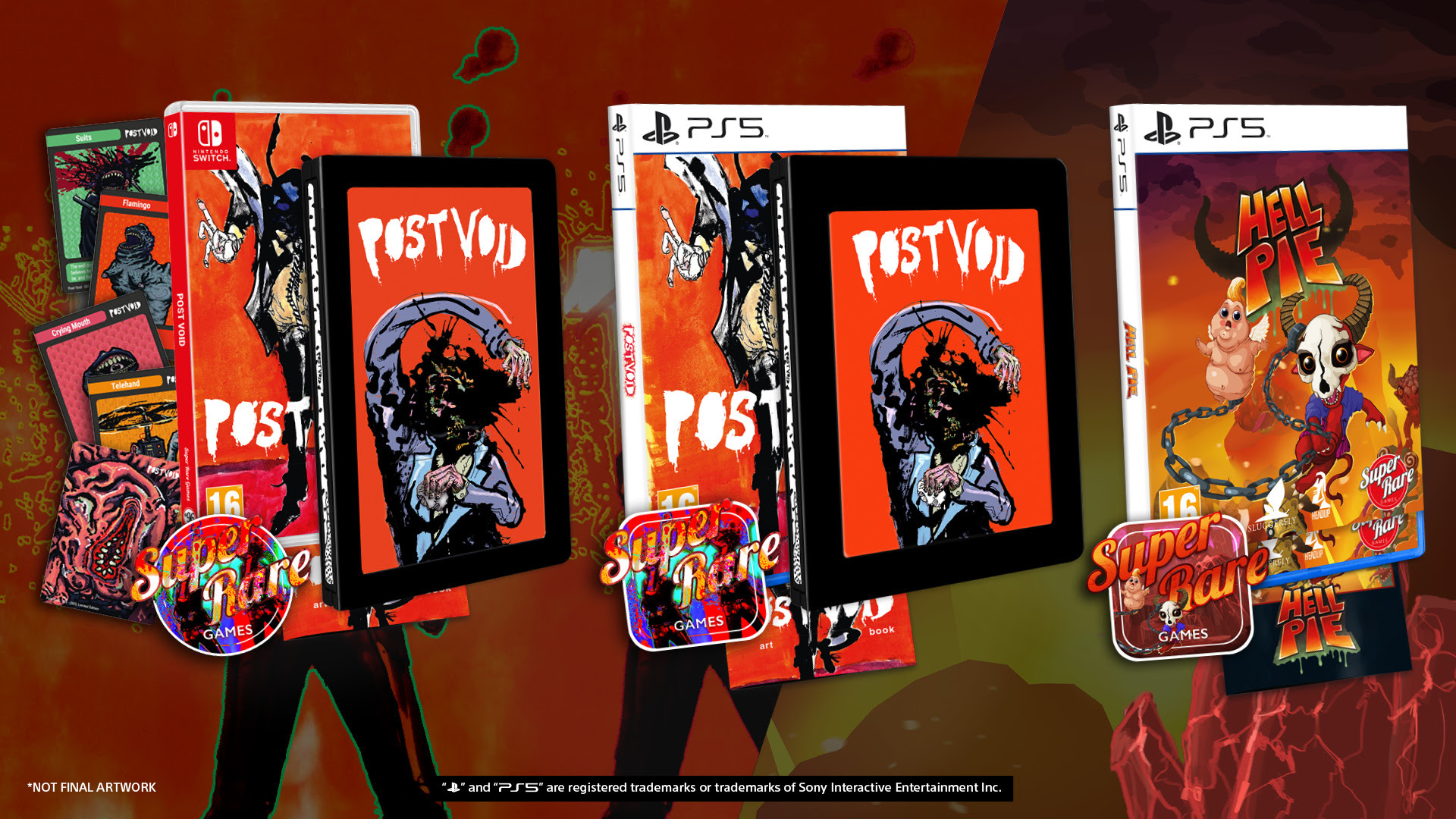Super Rare Games - POST VOID e Hell Pie