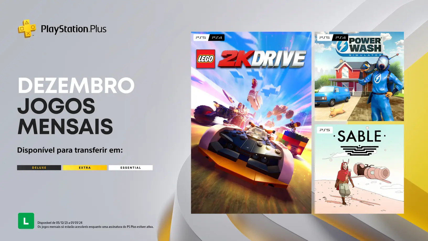 PlayStation Plus de dezembro de 2023