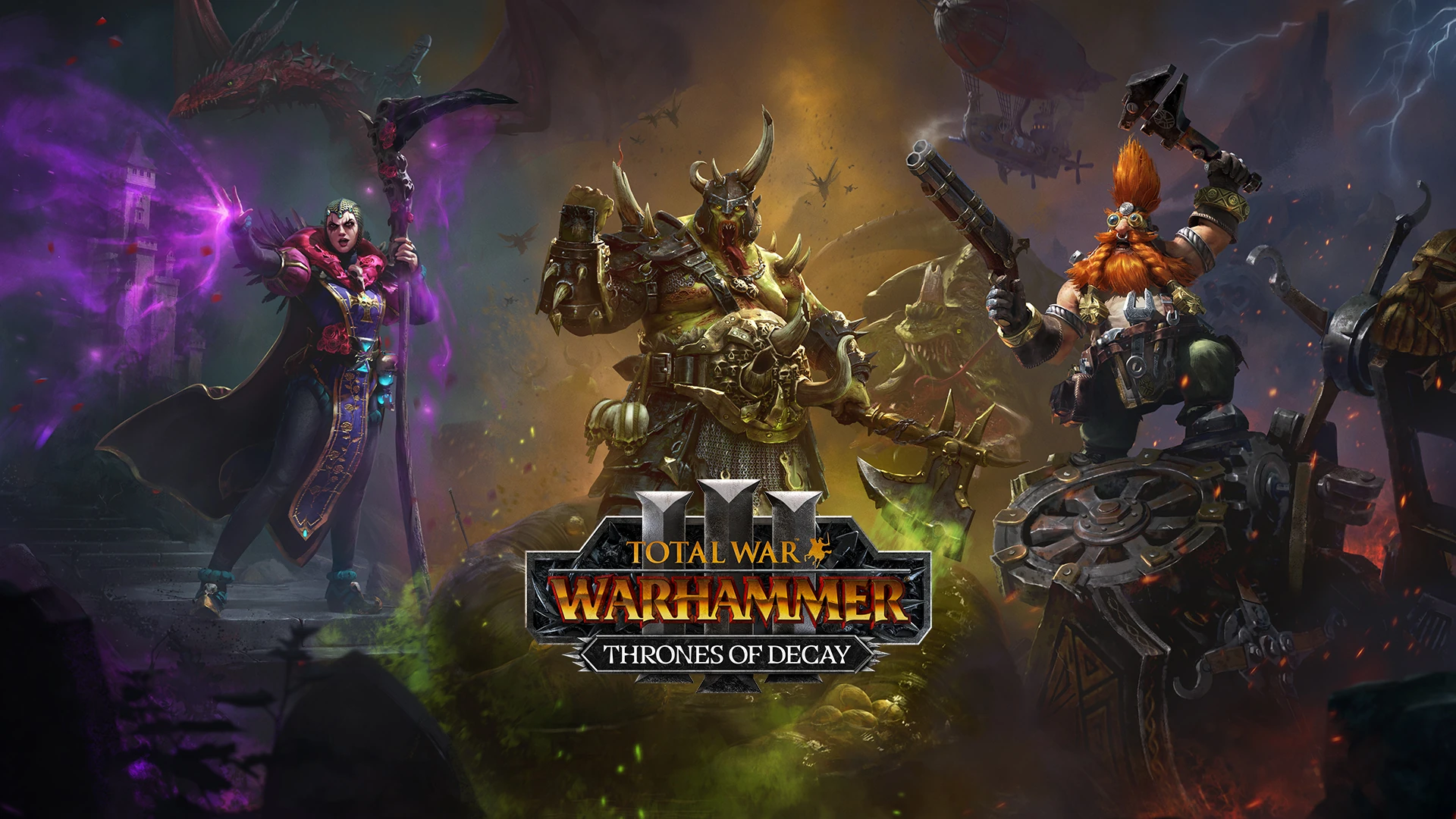 total war warhammer III thrones of decay