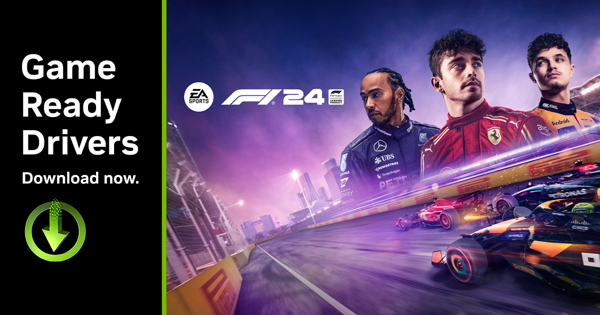 f1 24 rtx nvidia