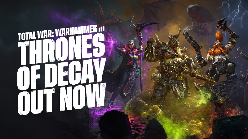 total war warhammer III thrones of decay