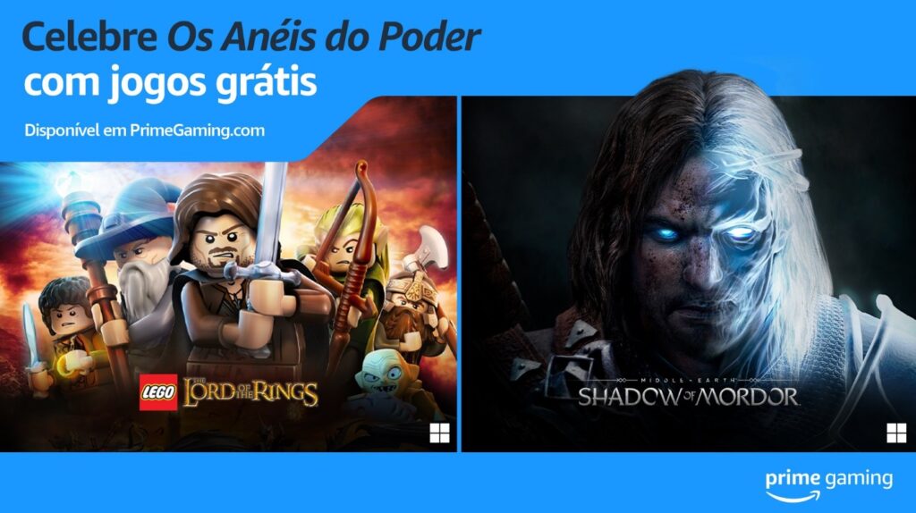 prime gaming amazon prime gaming o senhor dos anéis the lord of the rings