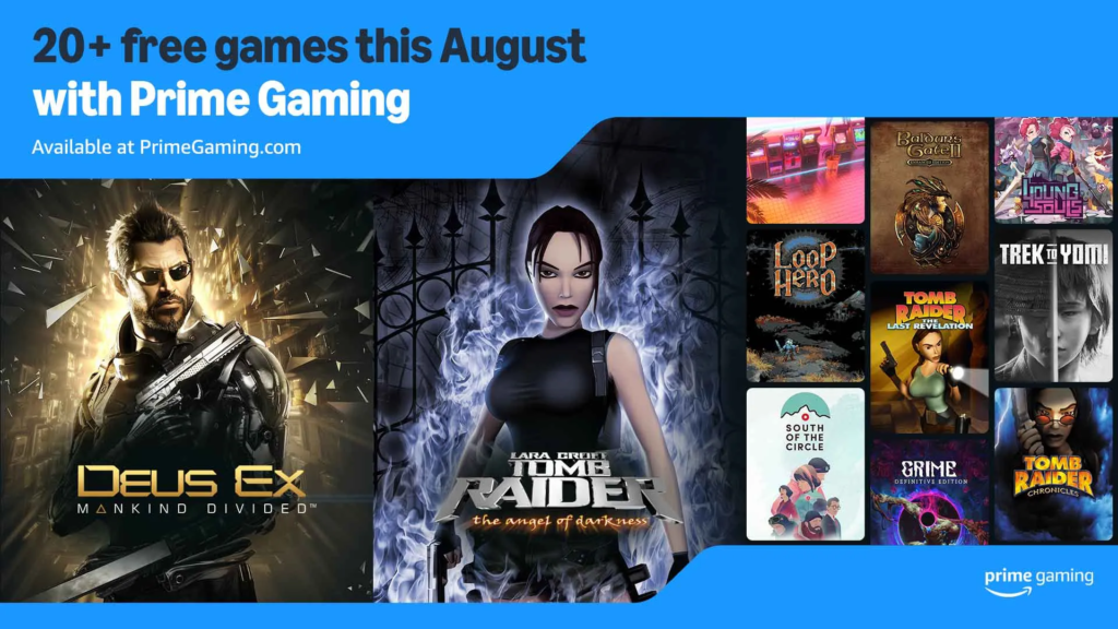 prime gaming Prime Gaming Agosto de 2024