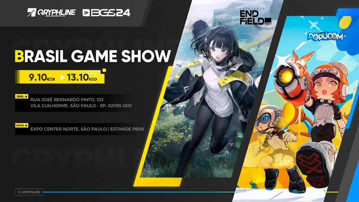 Brasil Game Show 2024 x Gryphline
