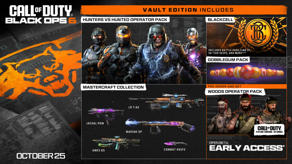 call of duty call of duty black ops 6 vault edition