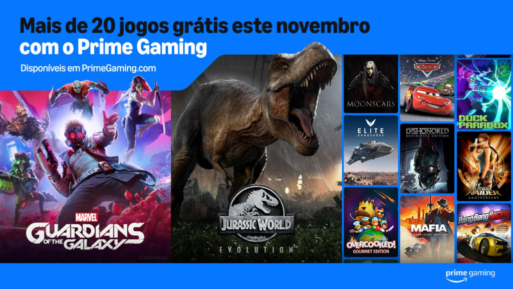 prime gaming Prime Gaming novembro de 2024
