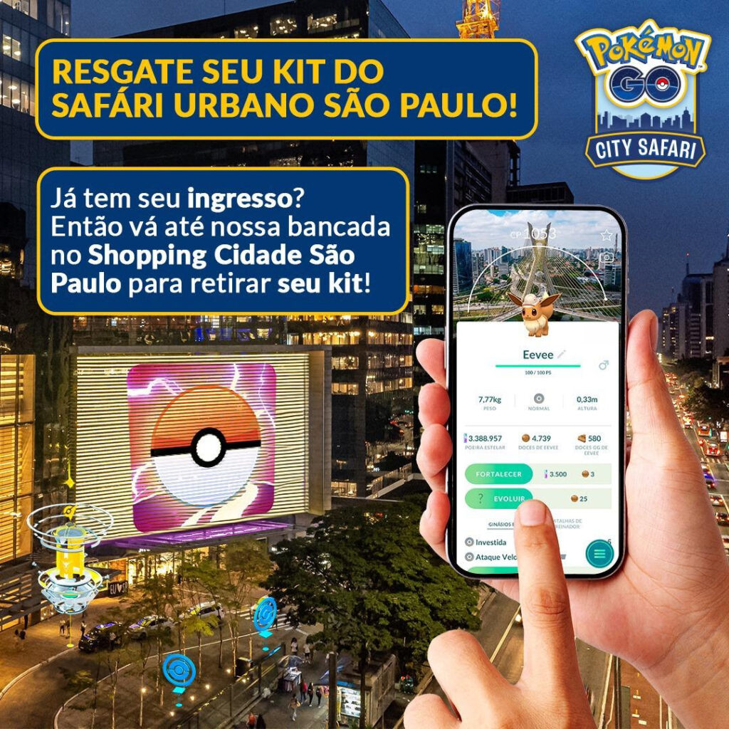 pokémon go pokémon go safári urbano