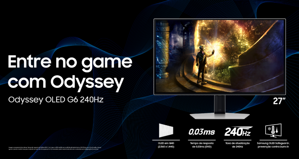 Odyssey OLED G6 Samsung Odyssey OLED G6 240 Hz