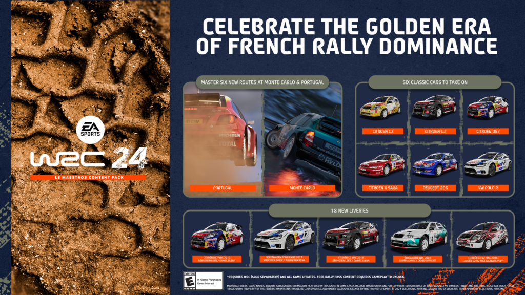 EA SPORTS WRC EA SPORTS WRC dlc le maestros