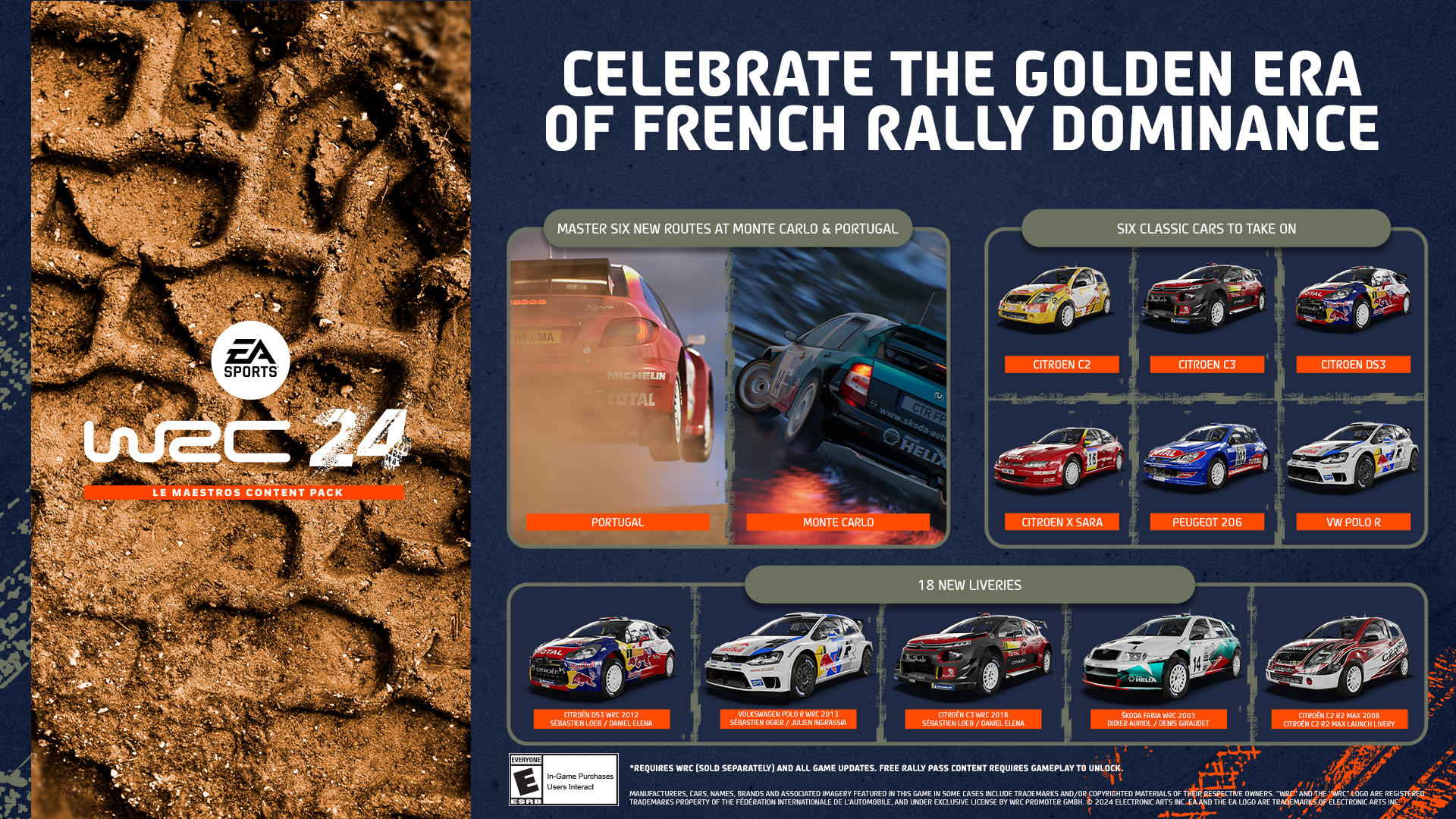 EA SPORTS WRC dlc le maestros