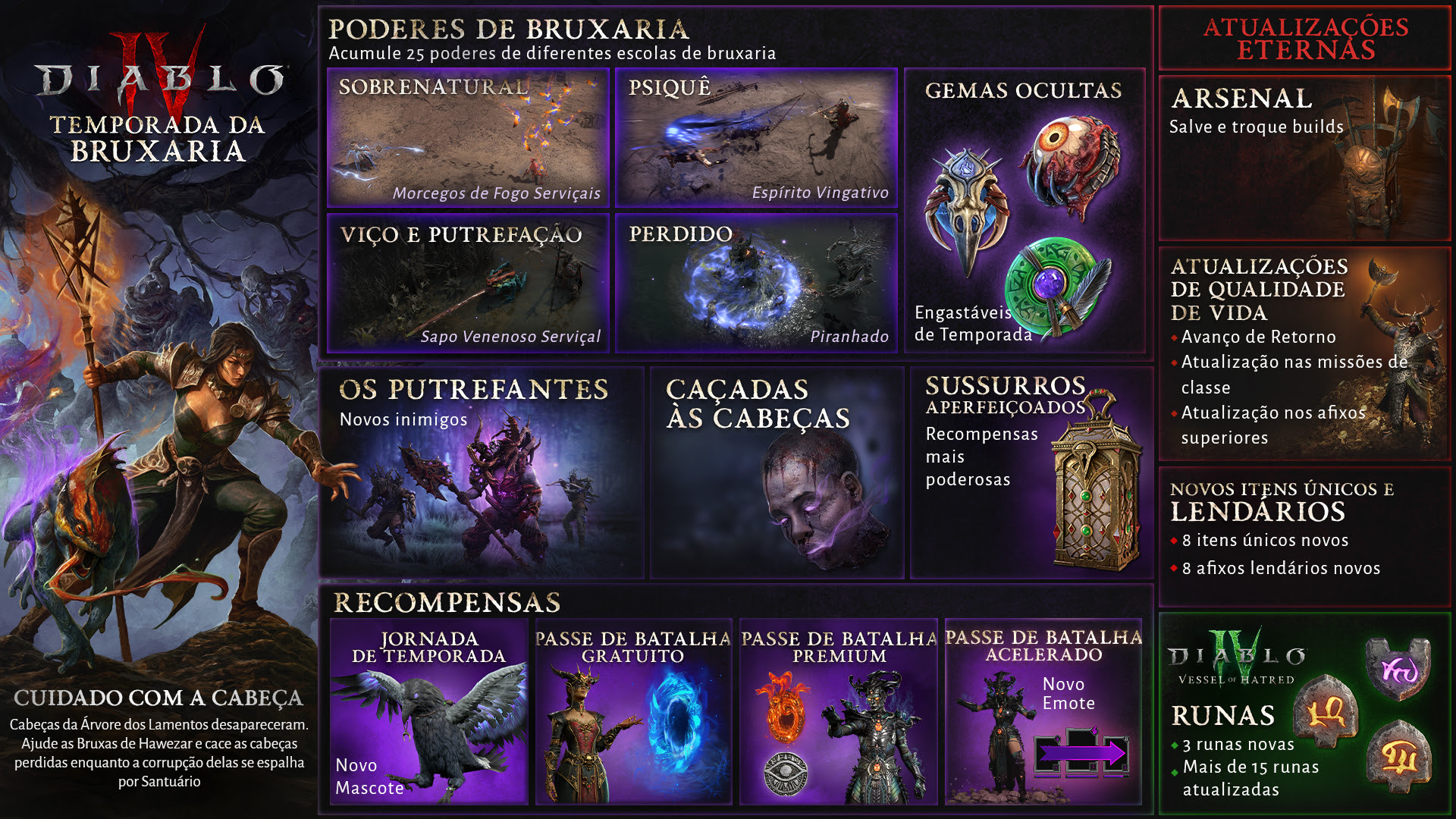 diablo iv temporada da bruxaria