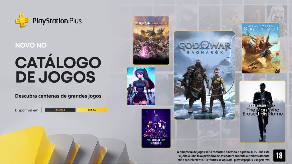 PlayStation Plus PlayStation Plus Extra/Deluxe de janeiro de 2025