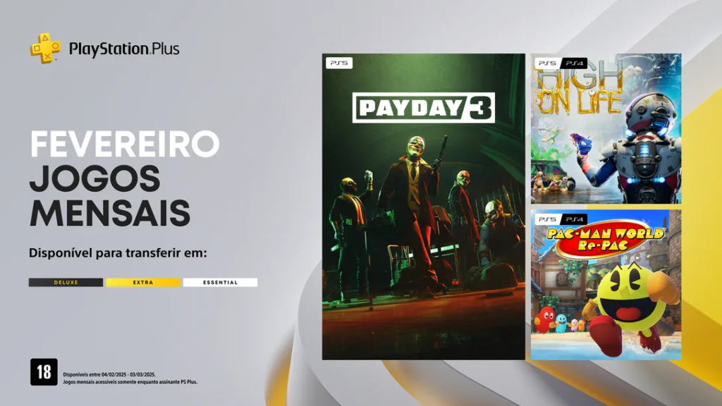 PlayStation Plus PlayStation Plus de fevereiro de 2025