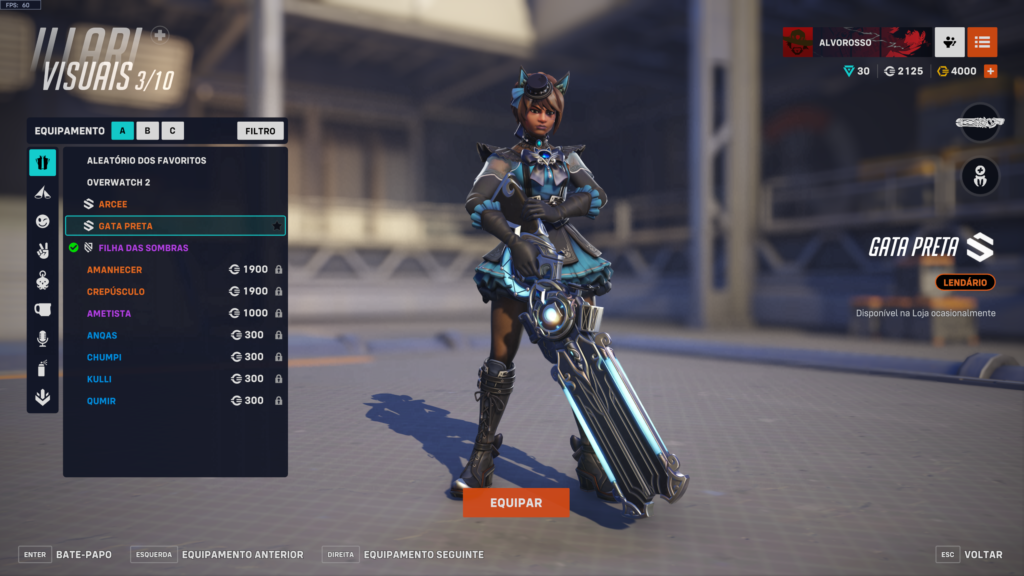 overwatch overwatch 2 pacote black cats