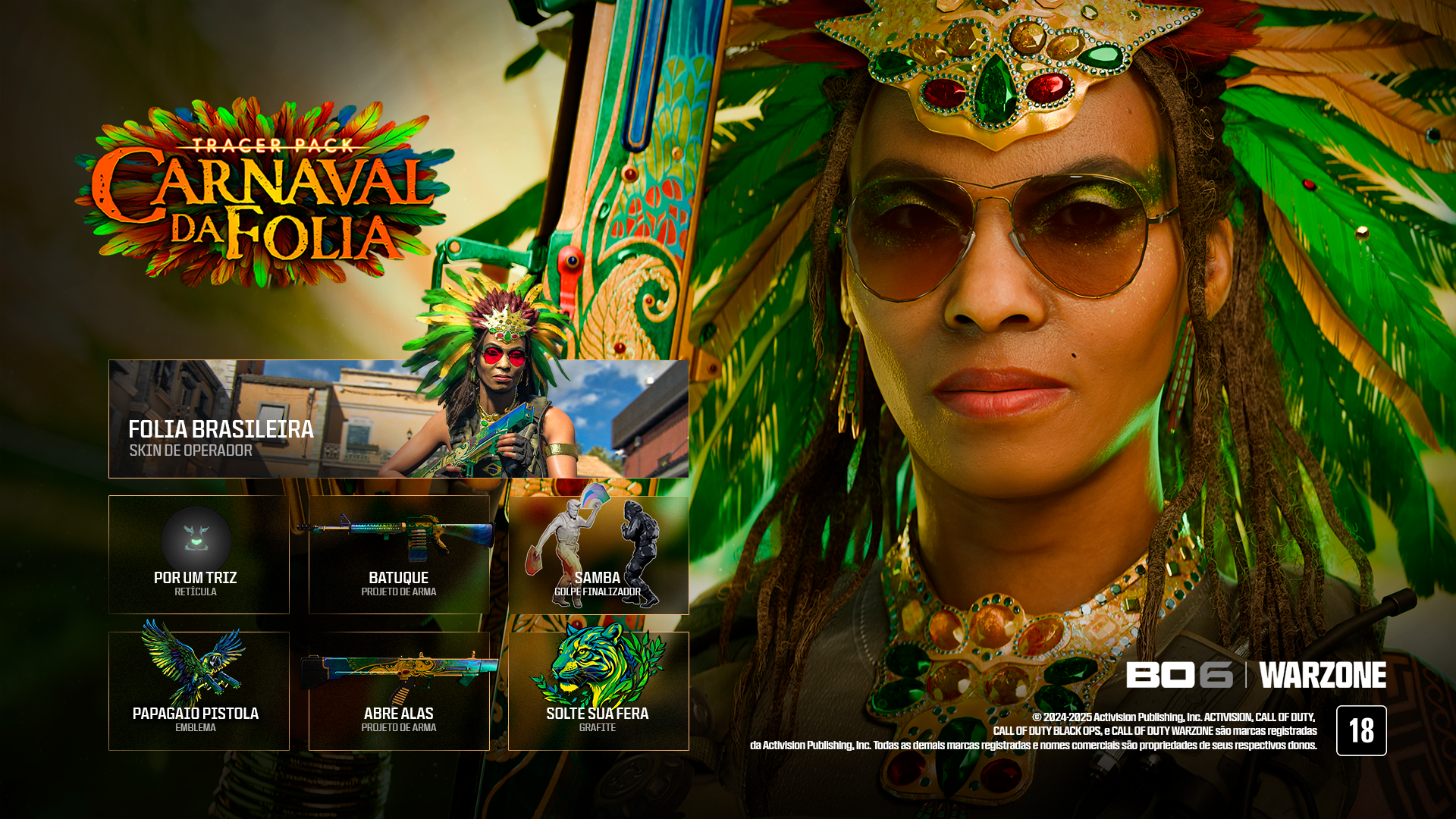call of duty black ops 6 warzone carnaval da folia