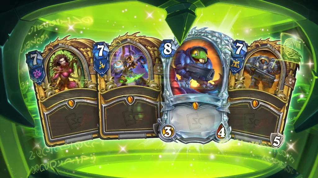 hearthstone hearthstone miniconjunto heróis de starcraft 4