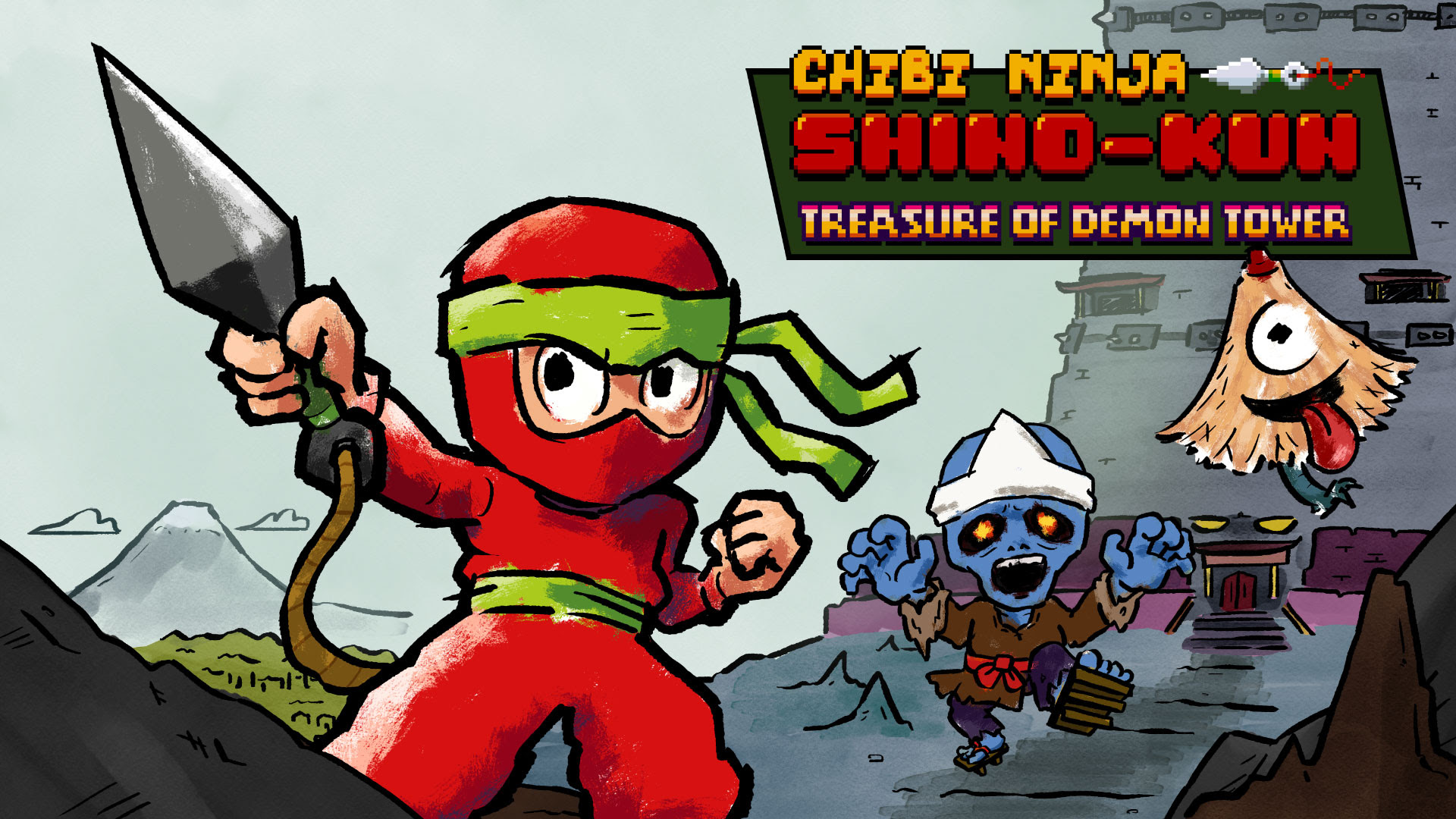 Chibi Ninja Shino-kun: Treasure of Demon Tower