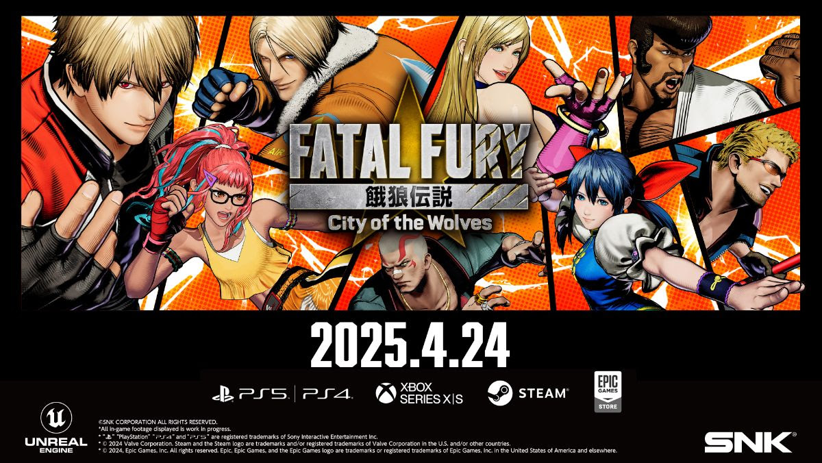FATAL FURY City of the Wolves