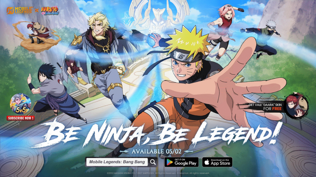 Mobile Legends Mobile Legends: Bang Bang (MLBB) x NARUTO