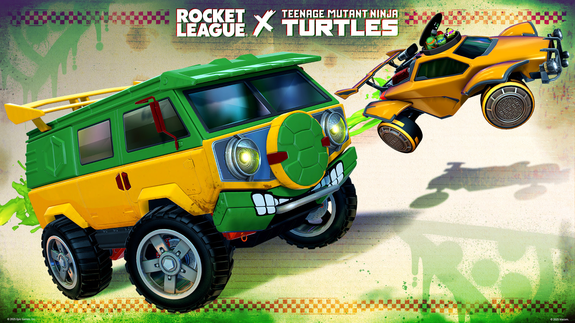 Tartarugas Ninja chegam ao Rocket League