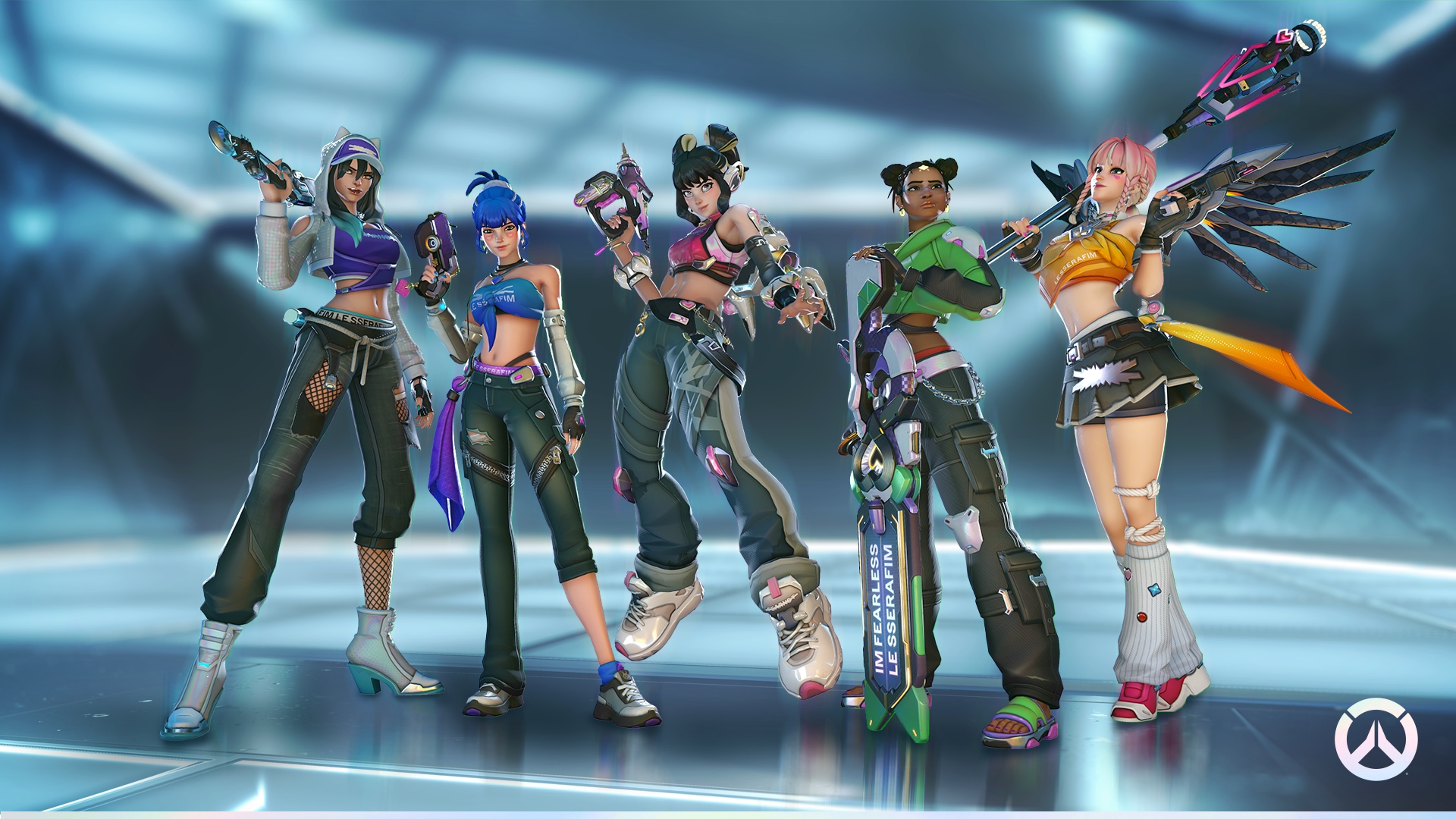 overwatch 2 le sserafim fearless