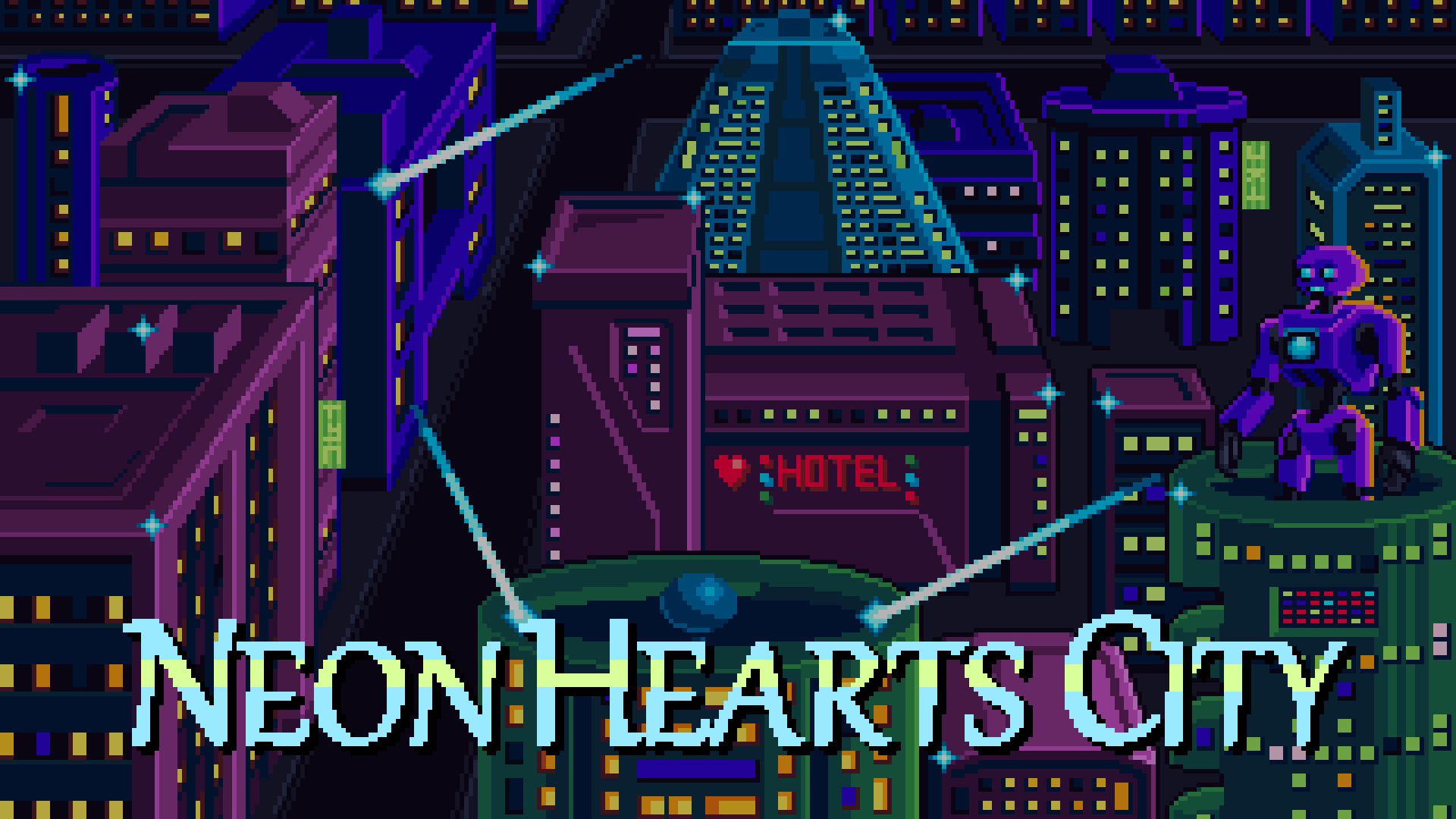Neon Hearts City